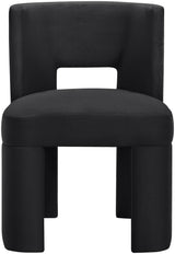 Zuno - Velvet Performance Fabric Upholstered Dining Chair (Set of 2)
