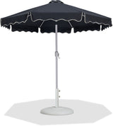 Amalfi - Patio Umbrella - White Base / White Pole