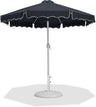 Amalfi - Patio Umbrella - White Base / White Pole