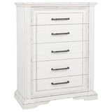 Mckinney - 5-Drawer Bedroom Chest Of Drawers - Vintage White