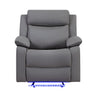 Blanche - Glider Recliner With LED, Pillow Top Arms