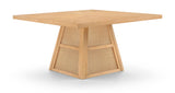 Fenwick - Cane Oak Veneer And Solid Wood Dining Table