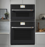 Café 30 in. Single Wall Oven with Advantium Speedcook Technology, Matte Black - CSB913P3VD1