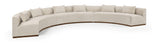 Avanti - Chenille Fabric Upholstered 3 Piece Modular Sectional