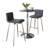 Mason - 3 Piece Dining Set With Adjustable Table