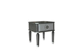 House Beatrice - End Table - Charcoal & Light Gray