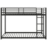 Metal Bunk Bed, Low Bunk Bed With Ladder