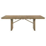 Adina - Extension Dining Table - Distressed Light Brown