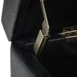 Avalon - Storage Ottoman Bench - Distressed Black