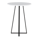 Cosmo - Counter Table - Black Metal