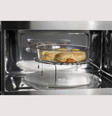 GE Profile PWB7030SVSS built-in microwave convection oven view 10