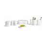 Elegant Natural Marble Bathroom Accessories Set
