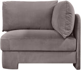 Hammond - Velvet Performance Fabric Upholstered Corner Chair