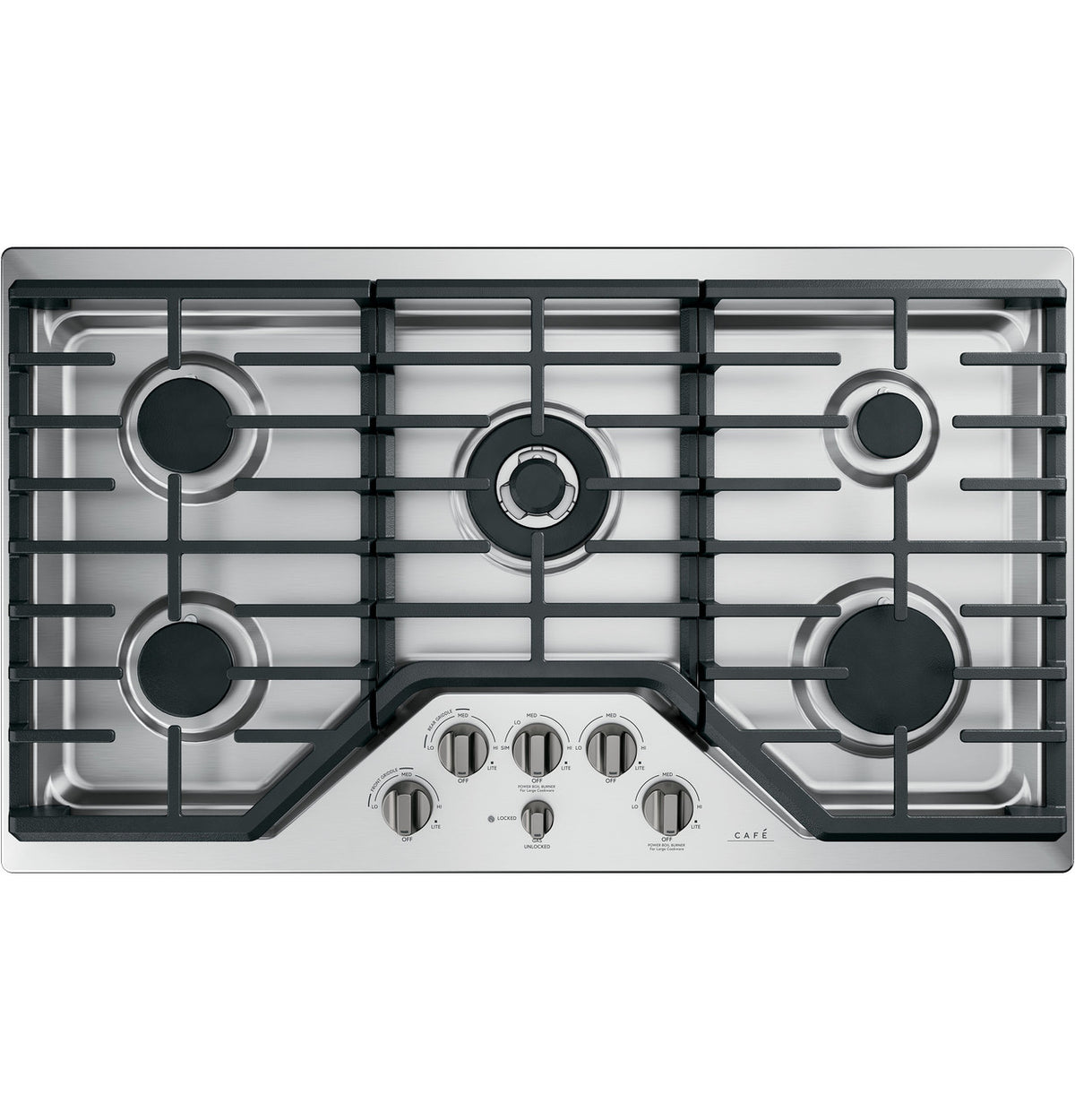 Café CGP95303MS2 30 inch gas cooktop product image 7