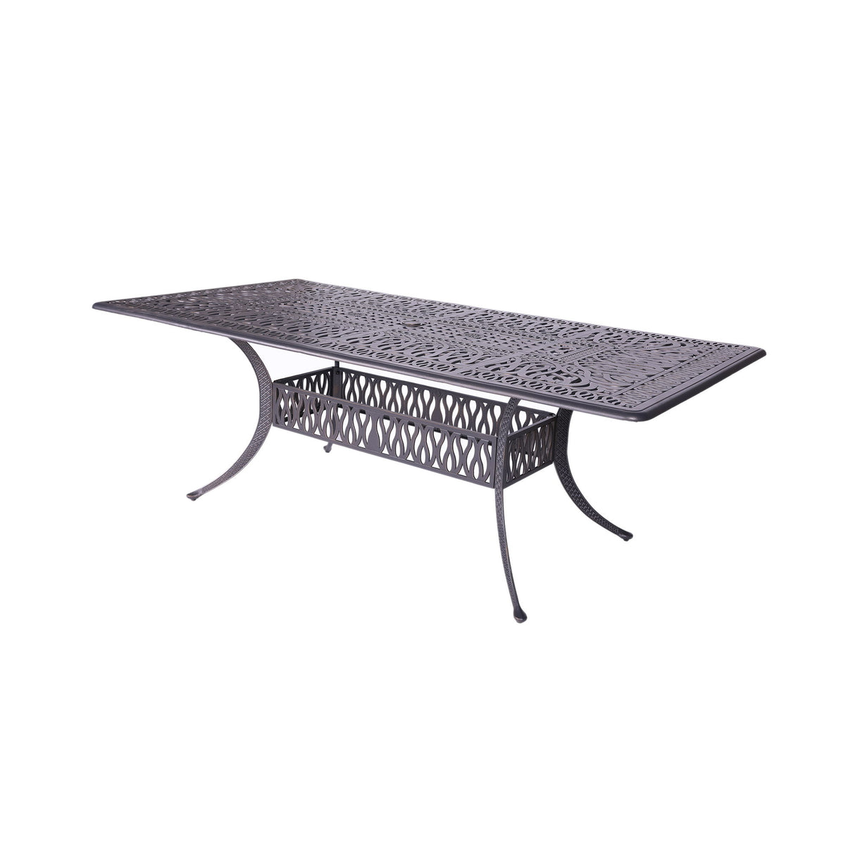 Rectangular Long Dining Set With Sunbrella Cushions