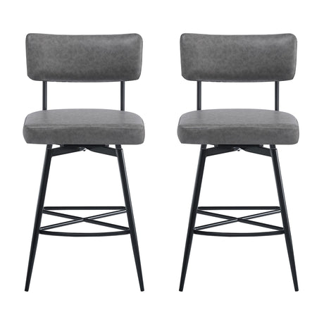 Retro Swivel Counter Stools (Set of 2)