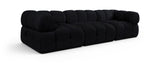 Orin - Velvet Performance Fabric Upholstered 3 Piece Modular Sofa
