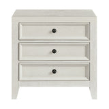 3 Drawer Nightstand With USB Charging Port