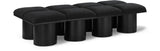 Pavilion - 8 Piece Modular Bench With Black Base