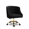 Arden - Office Chair with Gold Legs