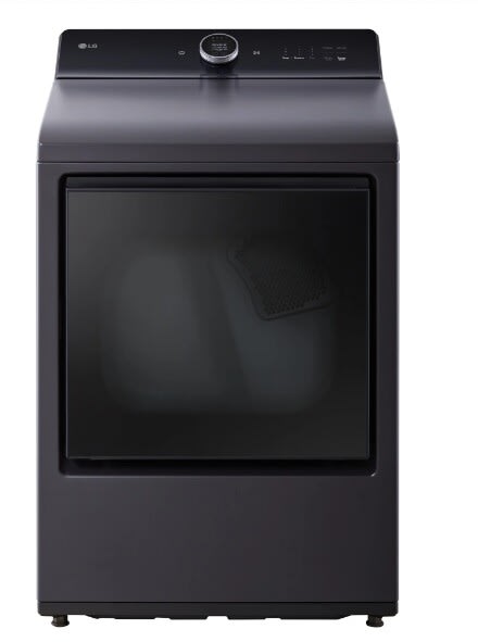 LG DLGX8601BE gas dryer EasyLoad door view