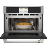 Café 30 in. Single Wall Oven with Advantium Speedcook Technology, Stainless Steel - CSB912P2VS1