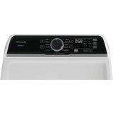 27 Inch Gas Dryer with 7.0 cu ft Capacity, Stainless Steel Drum, Moisture Sensor, Wrinkle Care, Child Lock, Reversible Door, 11 Dryer Cycles, 5 Drying Temperatures and 1 Year Warranty