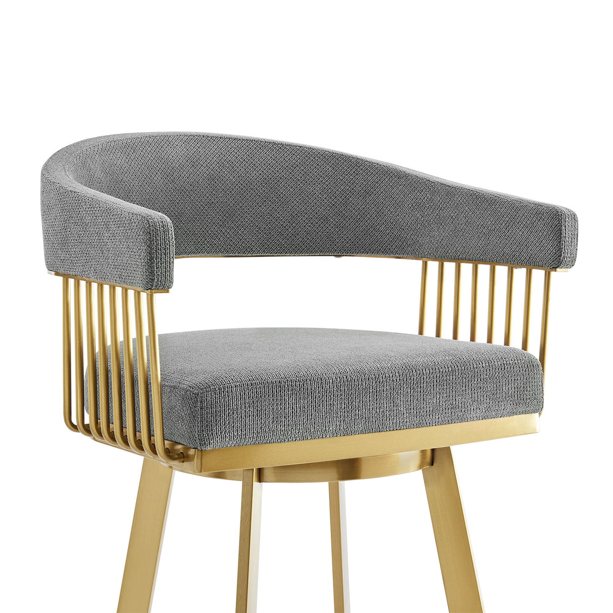 Chelsea - Swivel Fabric Stool