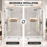 Frameless Walk-In Shower Glass Panel