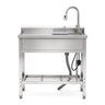 Freestanding Utility Sink With Accents
