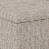 Harrison - Upholstered Coffee Table Storage Ottoman