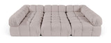 Orin - Velvet 6 Piece Modular Sectional