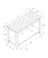 Console Accent Table Narrow For Living Room - Espresso