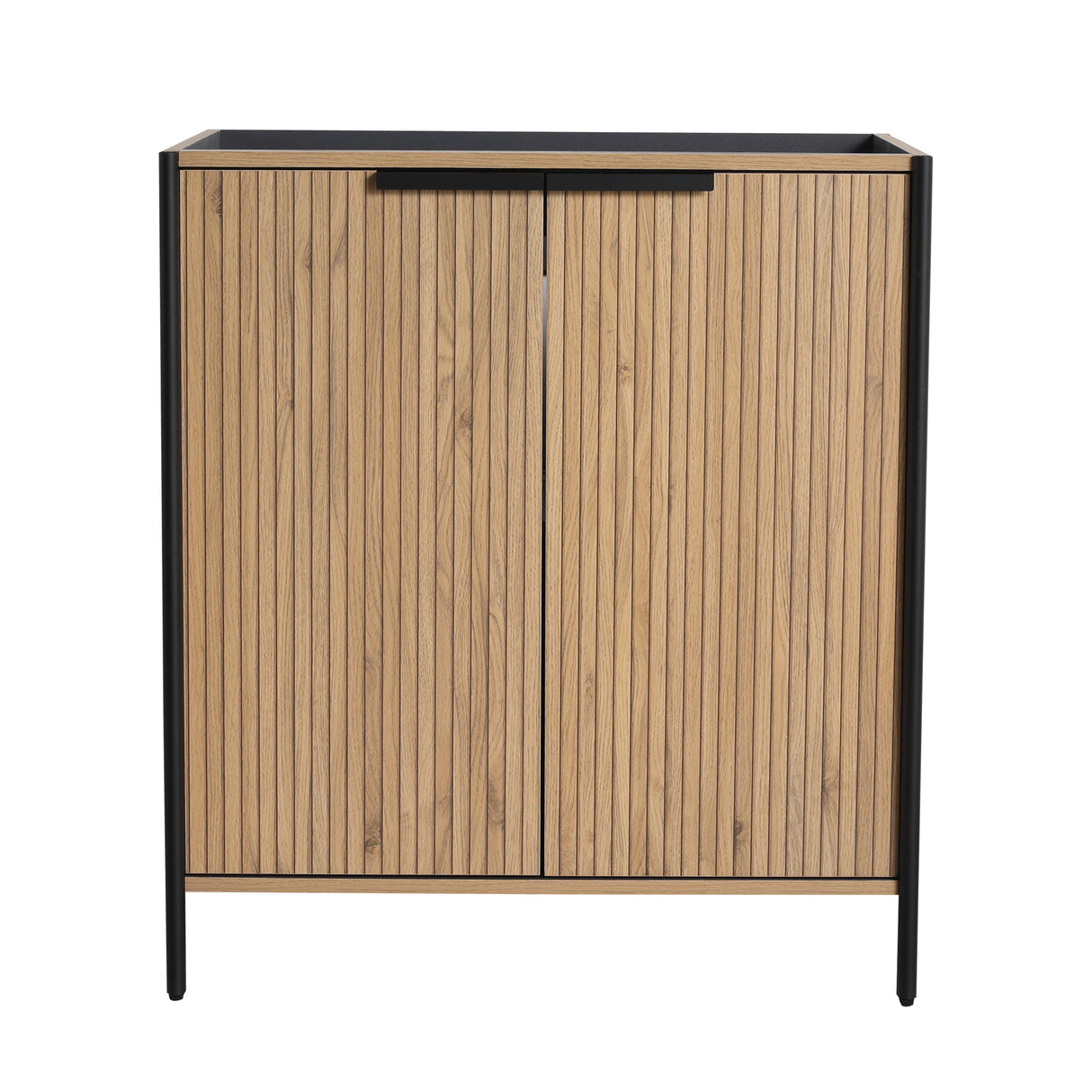 Contemporary Freestanding Bathroom Vanity With Adjustable Shelves