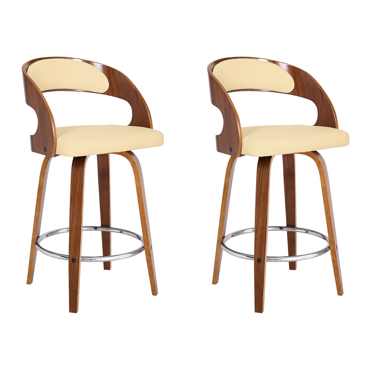 Shelly - 26" Counter Height Swivel Bar Stool