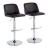 Tintori - Bar Stool With Footrest Set
