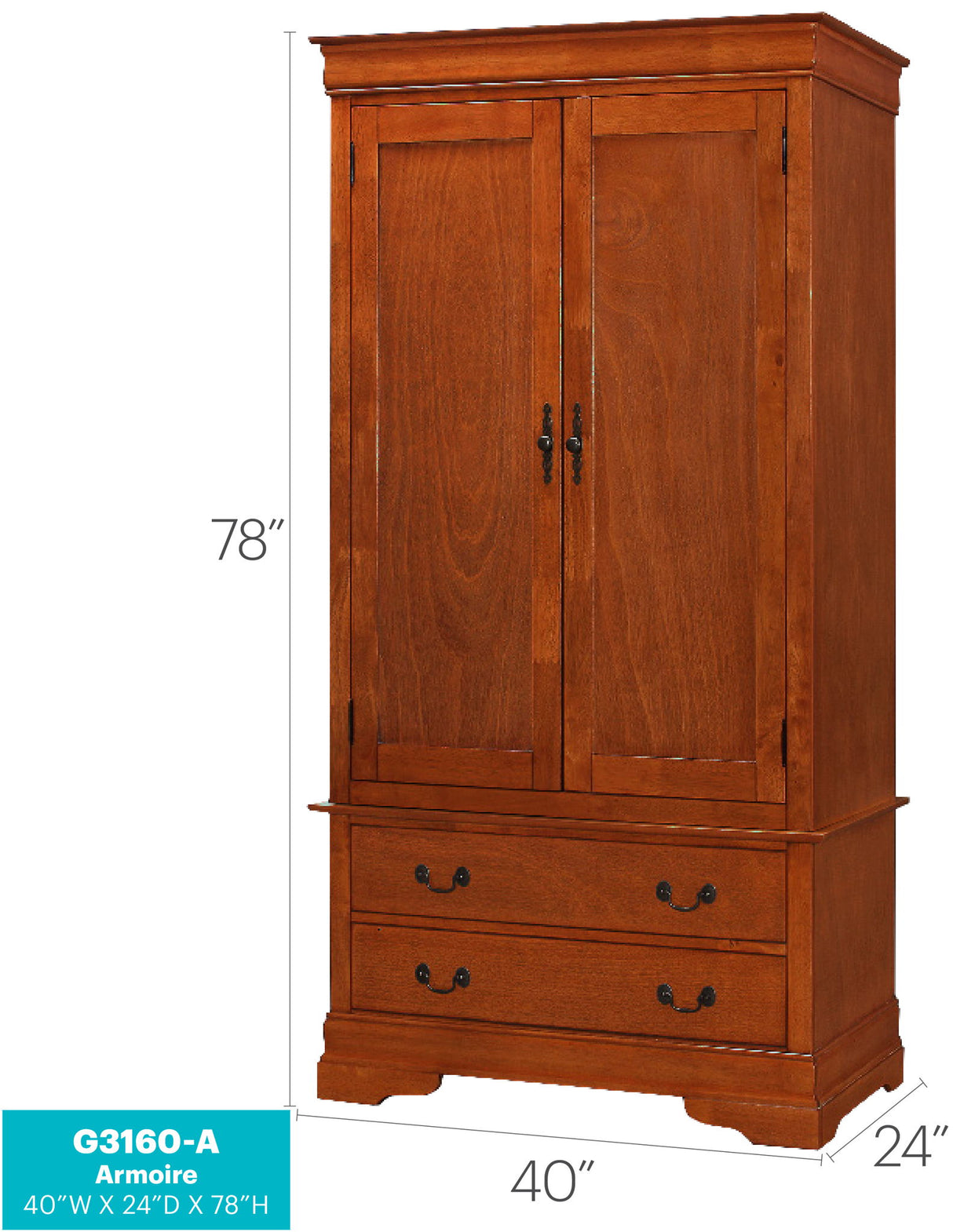 Elegant Traditional Armoire