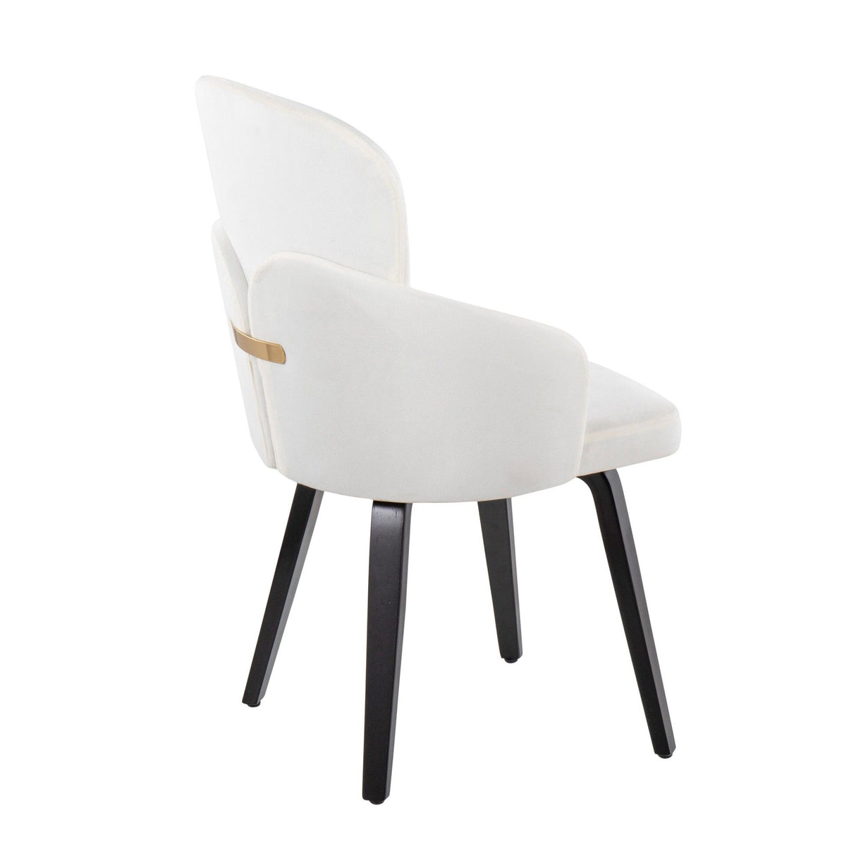 Dahlia - Contemporary Dining Chair (Set of 2) - Black Wood