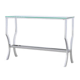 Saide - Rectangular Glass Top Table