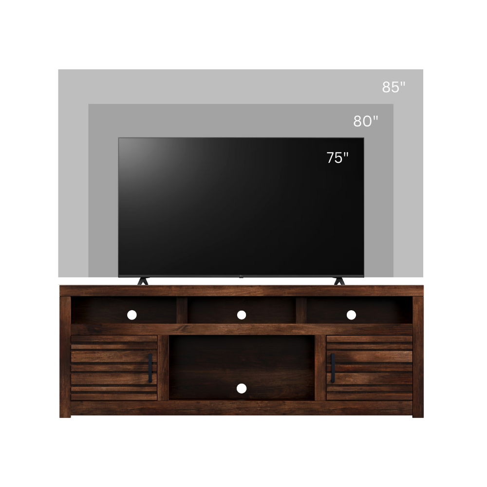 Sausalito - Console TV Stand For TVs Up To 85" - Whiskey