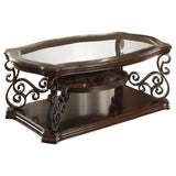 Arrize - Coffee And End Table Set With Scroll Legs