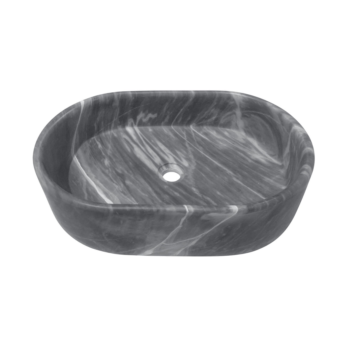 Bathroom Vessel Sink, Semi Polished Surface