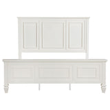 Sandy Beach - 63" Panel Bed with High Headboard