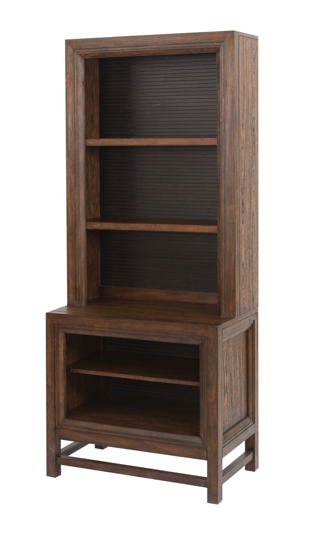 Bookcase Pier, 2 Tone - Brown