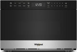 Whirlpool WMBD5024TS 24-inch built-in microwave drawer in stainless steel, front view