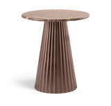 Cindra - Genuine Marble Top And Iron Base Table