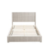 Platform Bed Frame With Headboard, Floor Standing Design