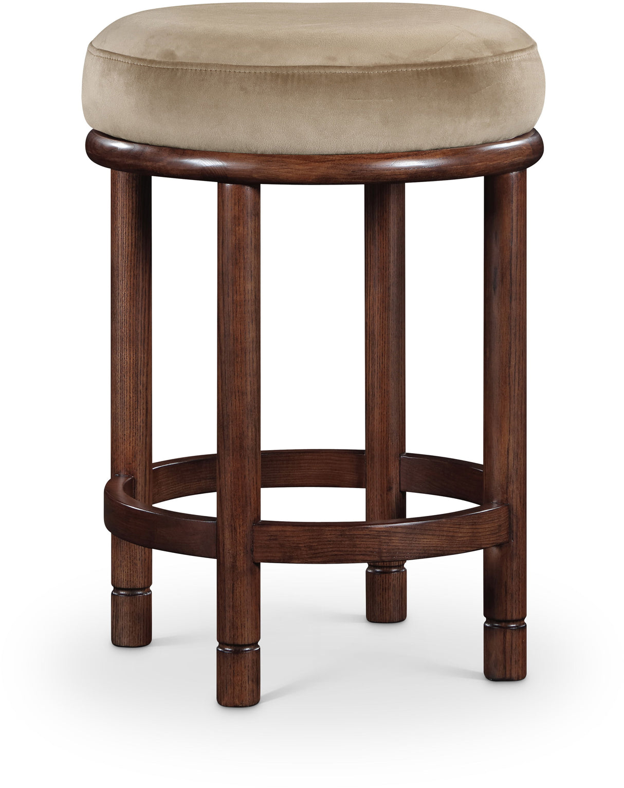 Monette - Counter Stool With Brown Base