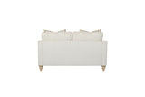 Loveseat Reversable Cushion With 2 Pillows - Off White