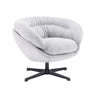 Modern Chenille Office Chair With 360 Degree Swivel